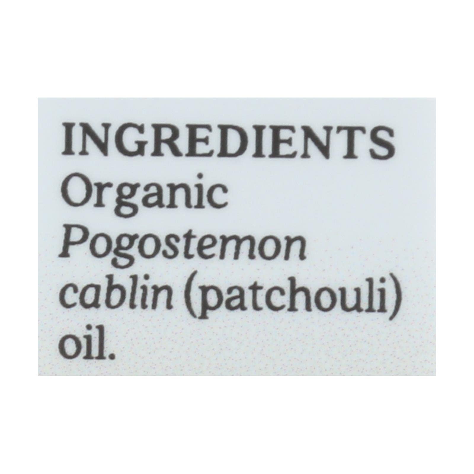 Aura Cacia100% Organic Essential Oil, Patchouli, 0.25 Oz