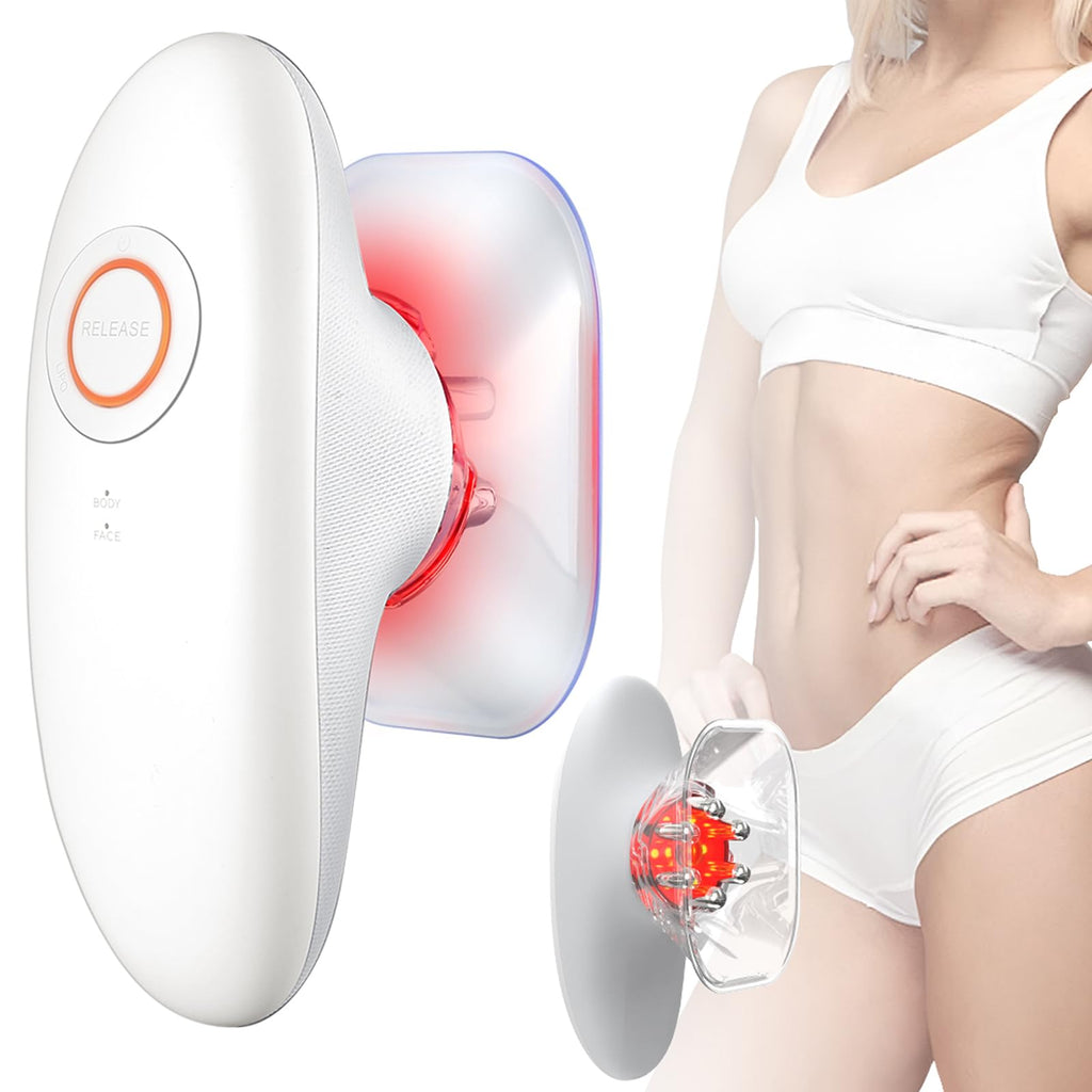 MASIKETEC Body Sculpting Machine, Professional Cordless Handheld Massager Electric Cupping Therapy Massager - for Belly, Waist, 