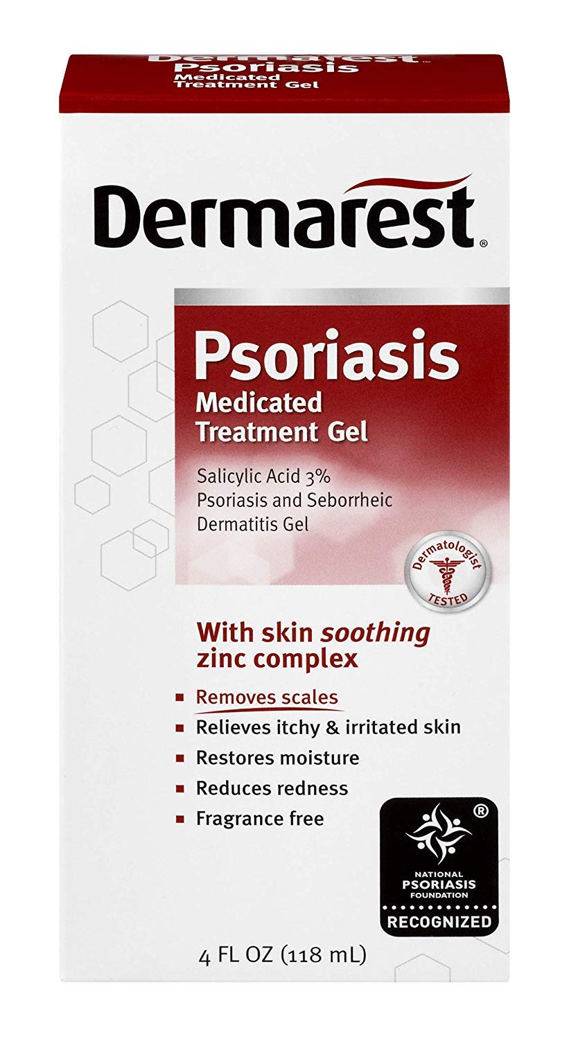 Dermarest Dermarest Psoriasis Medicated Treatment Gel, 4 oz (Pack of 6 ...