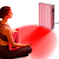 Curved Red Light Therapy Panel, 105 LEDs, NearInfrared Light Device