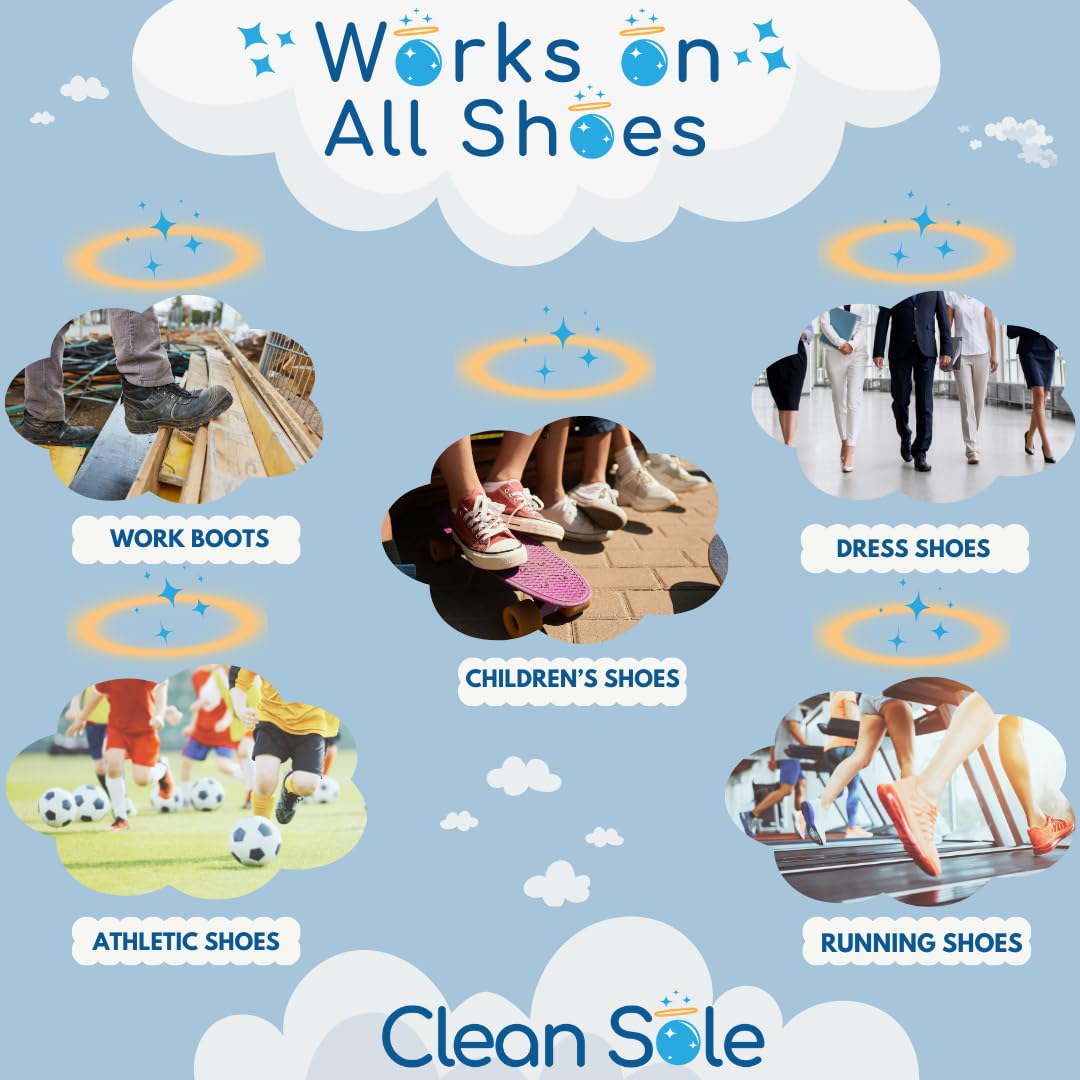 Clean Sole Shoe Odor Destroyer - Shoe Odor and Foot Odor Eliminating Spray Extra Strength Formula to Remove and Prevent Shoe Odo
