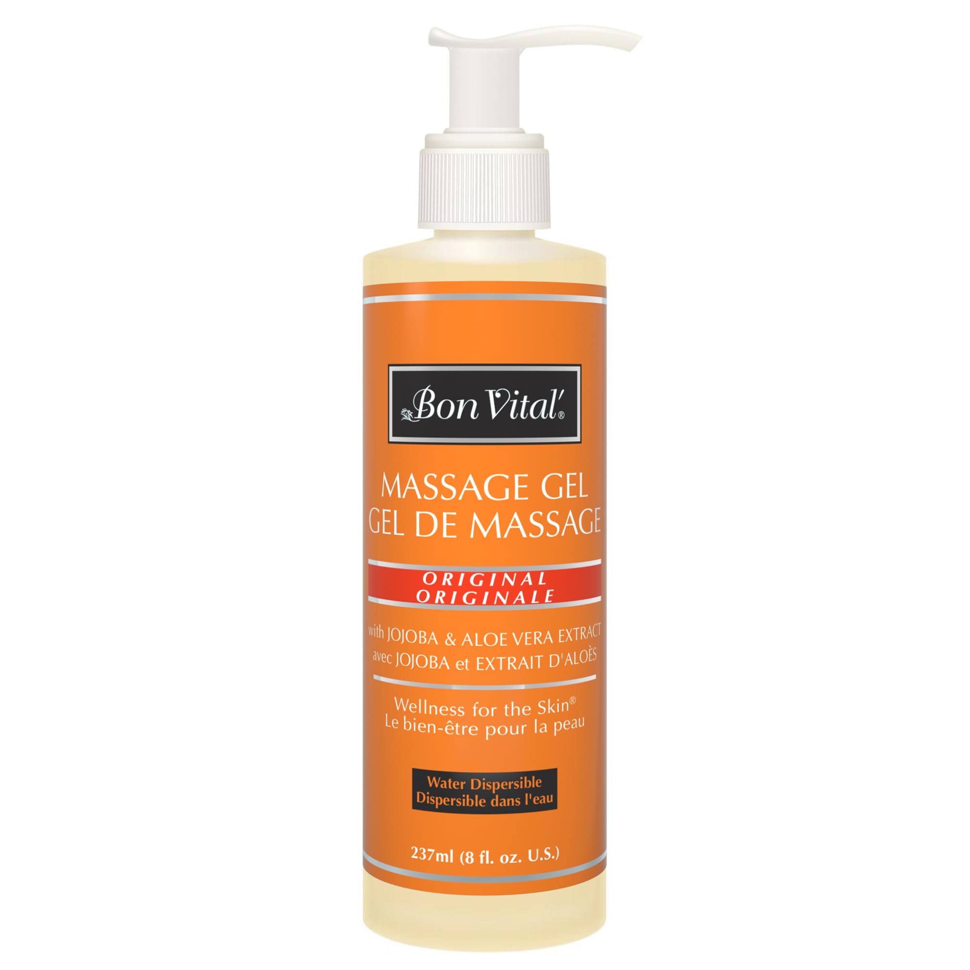 Bon Vital Original Massage Gel for a Versatile Massage Foundation to Relax Sore Muscles and Repair Dry Skin, For Massage Therap