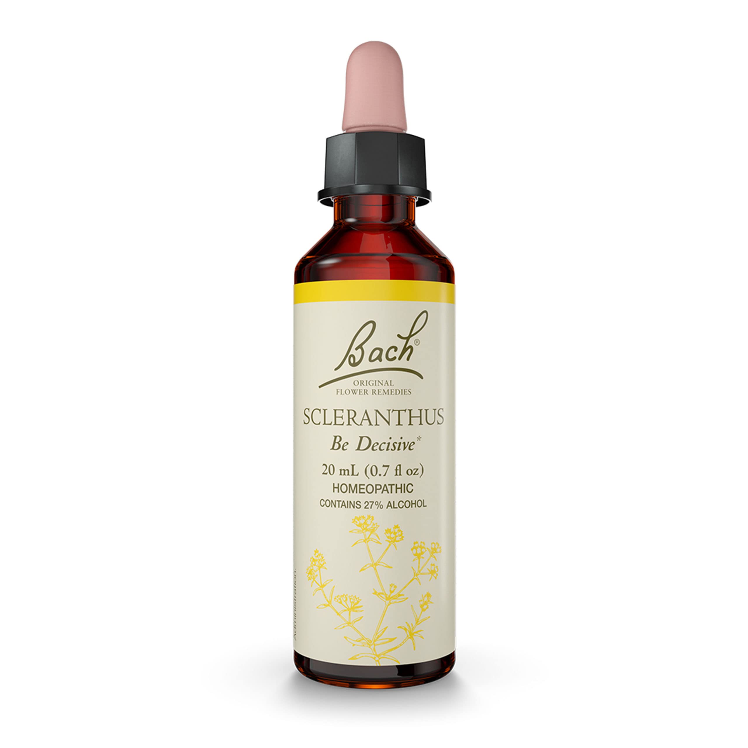Bach Original Flower Remedies, Scleranthus for Decisiveness and Certainty, Natural Homeopathic Flower Essence, Holistic Wellness