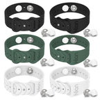 Motion Sickness Bands Anti Nausea Acupressure Wristband Sea Sickness Wristbands Nausea Bands(3Pairs-Black+White+Green)