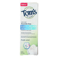 Tom s of Maine Rapid Relief Sensitive Toothpaste - Fresh Mint Fluoride-Free - Case of 6-4 Oz.6