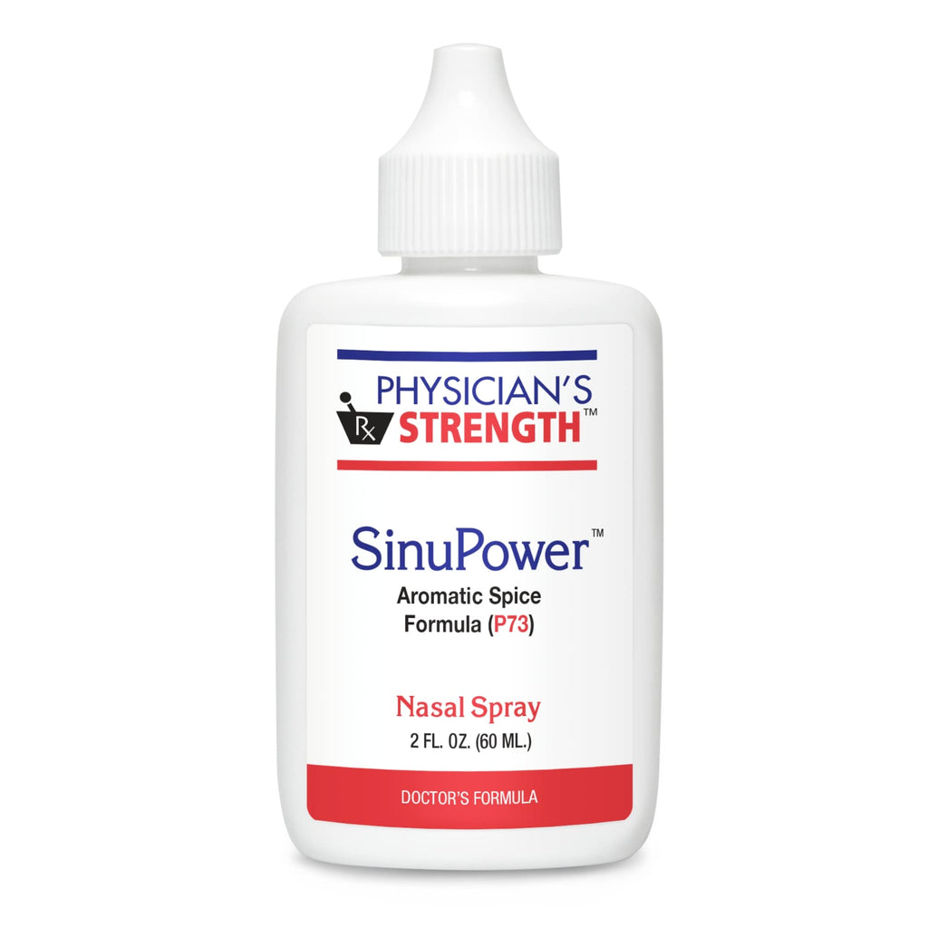 Physicians Strength SinuPower - 2 fl oz - Supports Healthy Nasal Membranes & Sinuses - Made with Wild Oregano Oil - Nonaddictiv