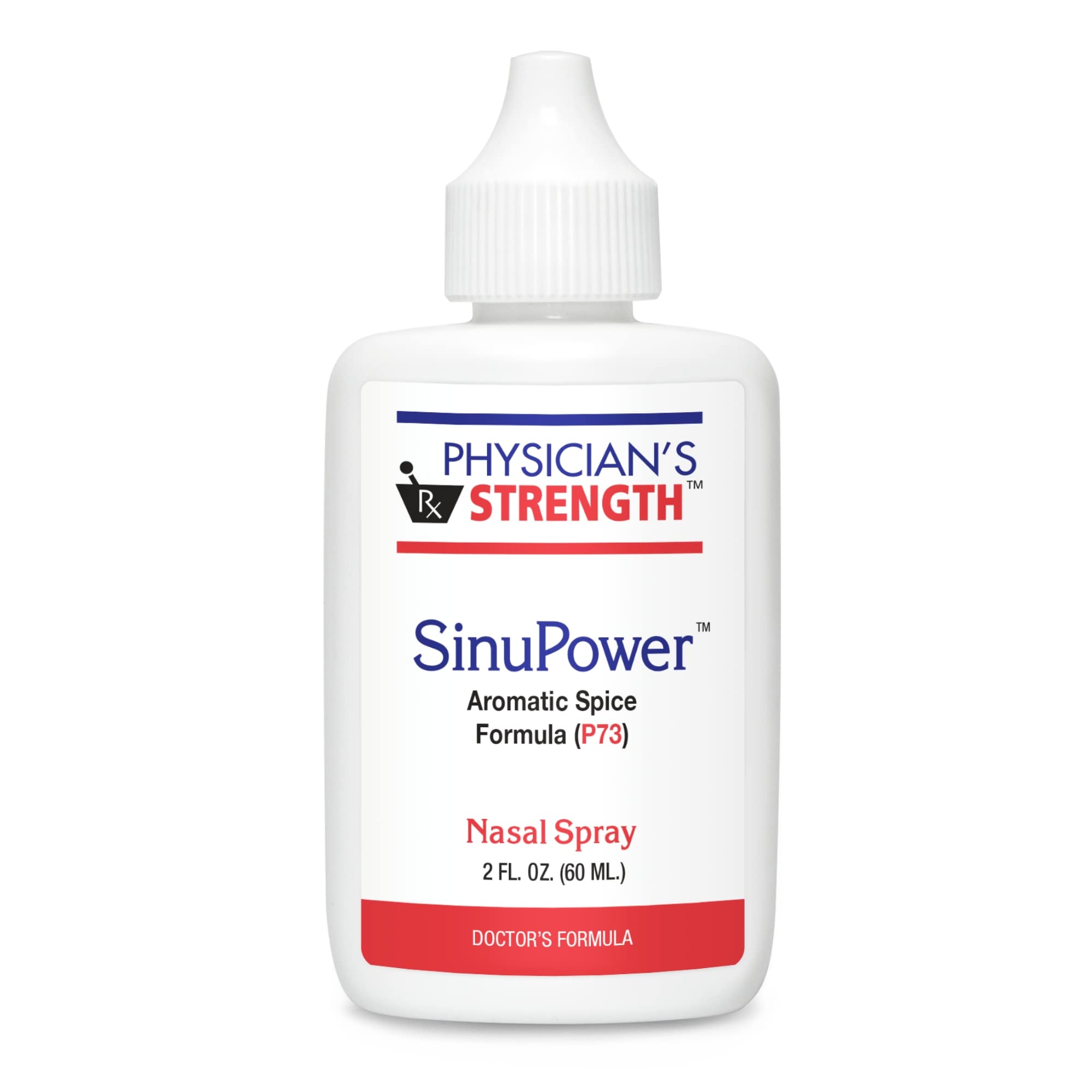 Physicians Strength SinuPower - 2 fl oz - Supports Healthy Nasal Membranes & Sinuses - Made with Wild Oregano Oil - Nonaddictiv
