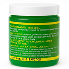 Mariguanol Extra Strong Muscle Rub Gel with Hemp Oil 4 Oz. - Alleviates Aches, Muscle Stiffness, & Improves Joint Mobility - Net