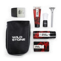 Wild Stone 7 Essentials Grooming Kit With Ultra Sensual After Shave Lotion 50Ml, Shaving Cream 78Gm, Shaving Brush, Deodorant 15