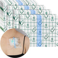 50Pcs Waterproof Shower Protector Bandage 4x4.7 inch for Chest Chemo Port Dialysis Catheter Shower Cover Hemodialysis Surgery In