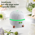Pinci Essential Oil Diffuser, 120ml Small Aromatherapy Diffuser, Ultrasonic Diffusers for Essential Oil, Cool Mist Humidifier wi