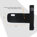 WEARWAN Massage Oil Holster, Adjustable and Durable Massage Holster,Bag only, Bottle not Included (1B-Black)