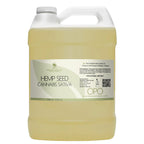 Hemp Seed Oil - Pure, Refined, Cold Pressed, All-Natural Non-GMO, Extra Virgin, Unscented, Carrier Oil - Bulk 128 oz / 1 Gallon 