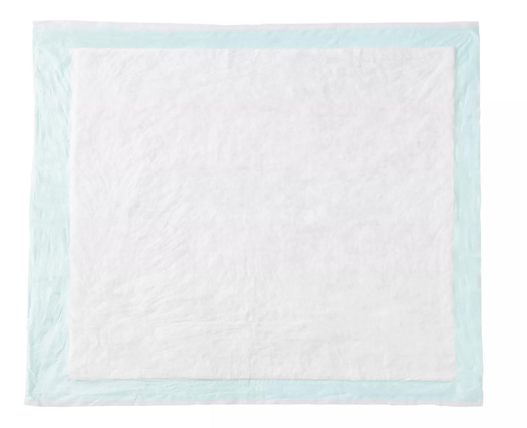 Cardinal Health Underpads, Wings Plus, Heavy Absorbency, Green, 30 x 36IN, Case of 50