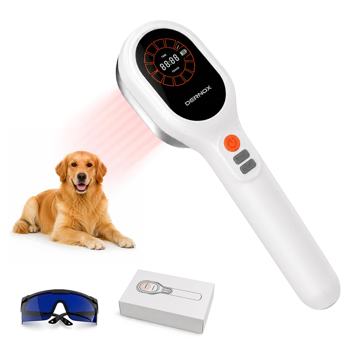 Cold Laser Therapy Pet Red & NearInfrared Light Device for Dogs & Cats