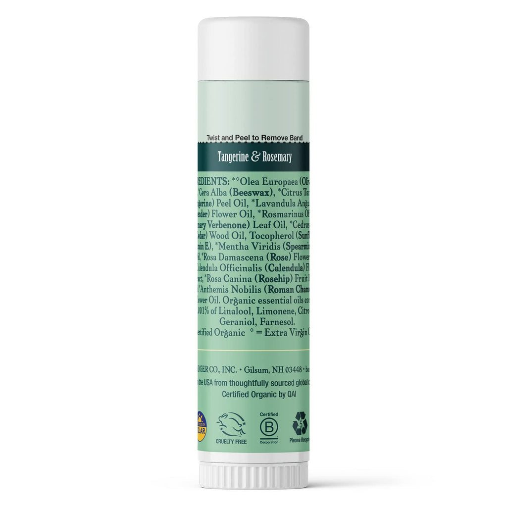 Badger Stress Soother Balm, Organic Essential Oil Aromatherapy, Calm & Soothe The Mind, Easy to Use Portable Stick, Effective St