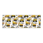 Nasogastric or Oxygen Tube precut Adhesive Tape Construction Theme x 10 Pack. (Mix Pack)