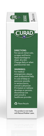 CURAD Green Camo Flex-Fabric Adhesive Bandage, 3/4 x 3, 25 Count