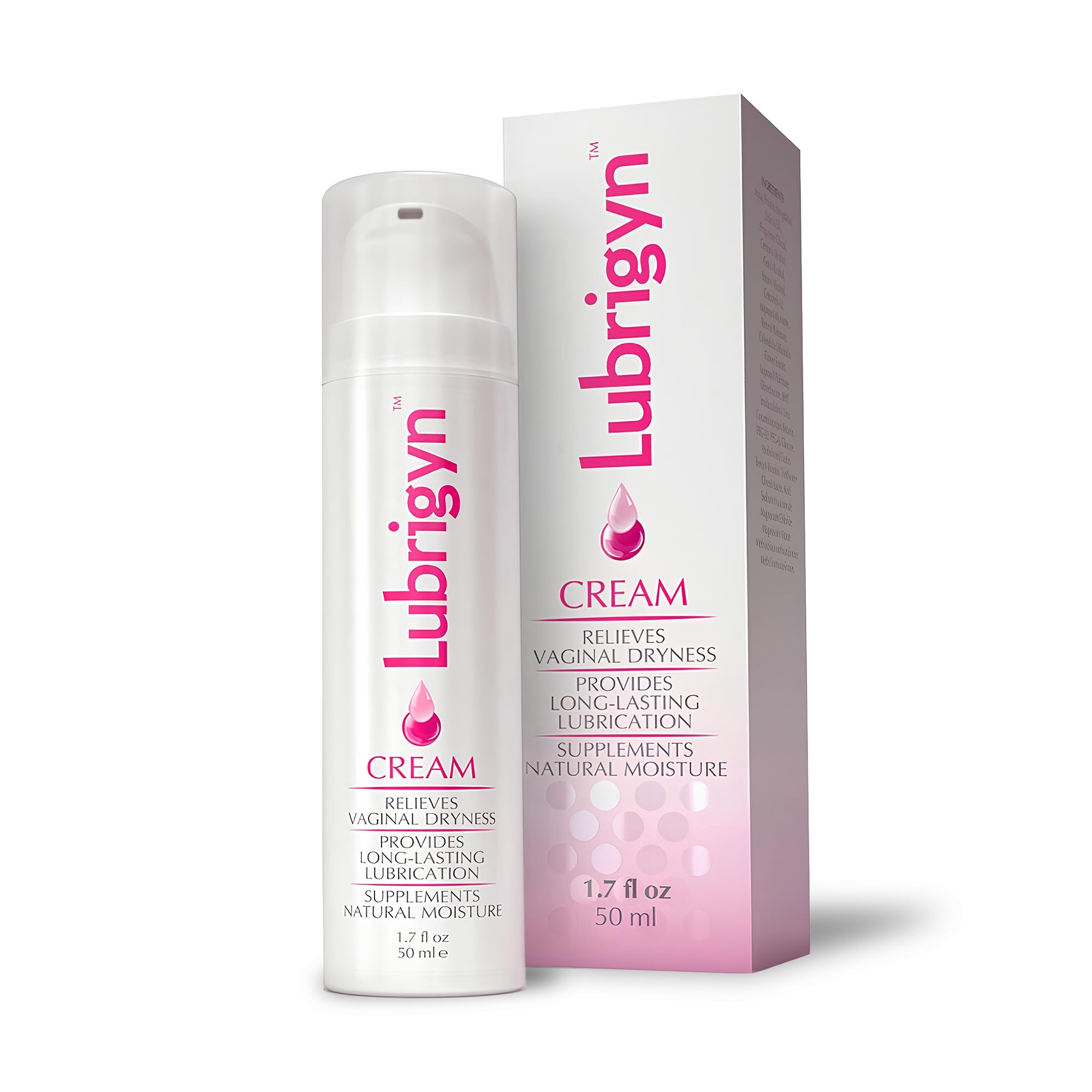 Lubrigyn - Cream for Feminine Care, Fusion of Natural Oil-Based Moisturizing Intimate Lubricant with Hyaluronic Acid and Fitoext