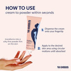 womn Intimate Comfort DRY & FRESH LIQUID POWDER - talc-free liquid body powder against moisture, chafing & odor, 1.7 Fl. Oz.