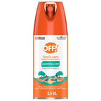 Off! Family Care Travel Size Mosquito & Tick Repellent Aerosol, Smooth & Dry Bug Spray for The Beach, Backyard, Picnics and More