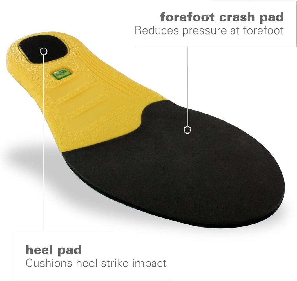 Spenco Polysorb Cross Trainer Athletic Cushioning Arch Support Shoe Insoles Mens 12-13.5