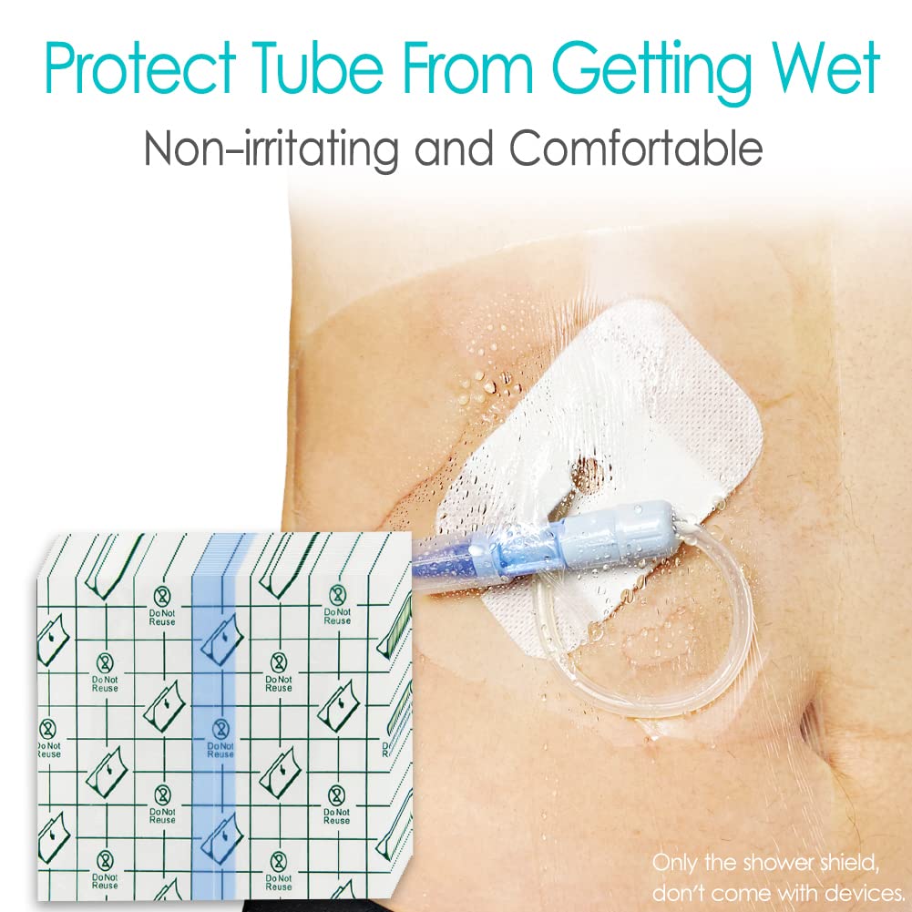 Waterproof Shower Protector Bandage 10x12 inch for Large Port Surgery Incisions Guard Tattoo Second Skin Healing Aftercare Cover