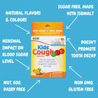 Lil Giggles Kids Medicated Lollipops - Sweet Gentle Relief for Kids & Non-drowsy - Kids Cough, Sore Throat, Congestion & Hoarse