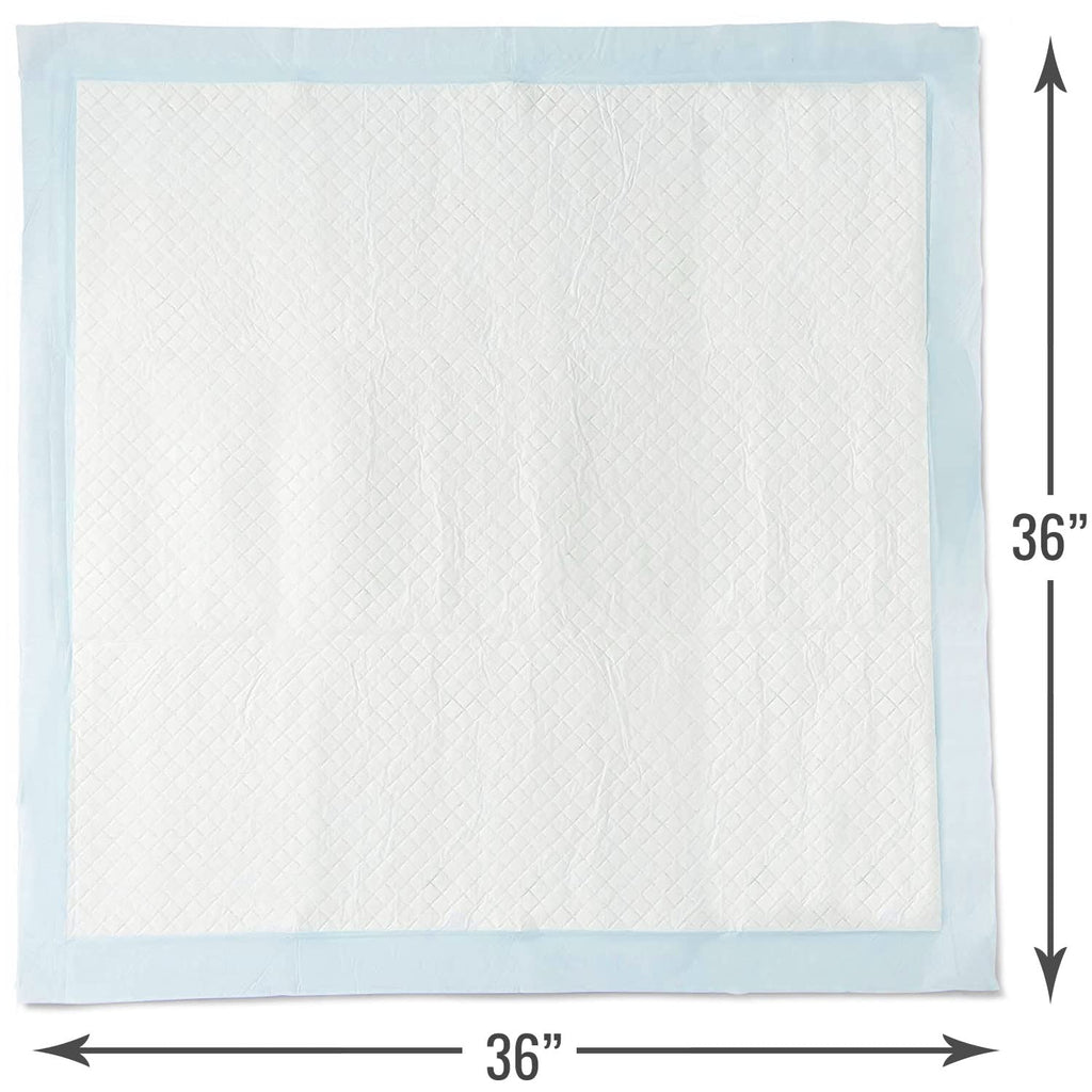 DMI Extra Large 36x36 Incontinence Bed Pads, FSA/HSA, 50 Pack Absorbent Chucks Pads Disposable Adult, Bed Pads Disposable Adult