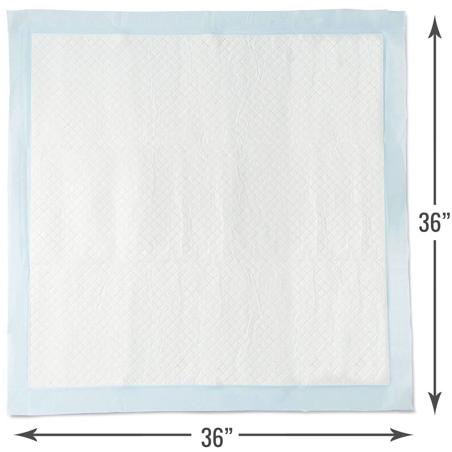 DMI Extra Large 36x36 Incontinence Bed Pads, FSA/HSA, 50 Pack Absorbent Chucks Pads Disposable Adult, Bed Pads Disposable Adult