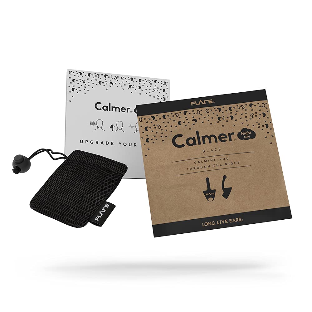 Flare Calmer Night Mini - Small Sleeping Ear Plugs Alternative - Reduce Annoying Noises Without Blocking Sound - Extra Soft Reus