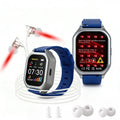 3in1 Red Light Therapy Device for Ears Nose & Wrist with 16 Light Sources