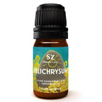 Sz Essentials - Helichrysum 100% Pure, Essential Natural Oil - Extracted from Helichrysum Italicum Immortelle - Pleasant & Sweet