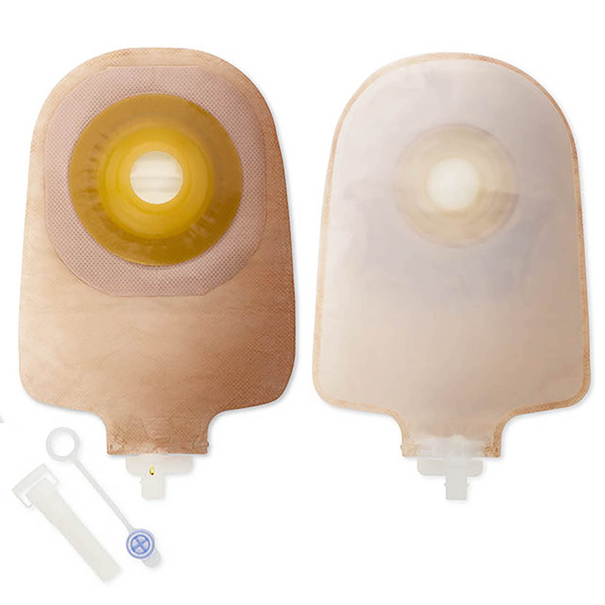 Premier Urostomy Pouch Drainable 1 Stoma 9L 1pc System Ultra Clear 8484, 5 Ct