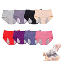 IDCWZL Leakproof Panties for Women Over 60 Leak Proof Ladies Underwear with Incontinence Comfortable(8pc,3X-Large)