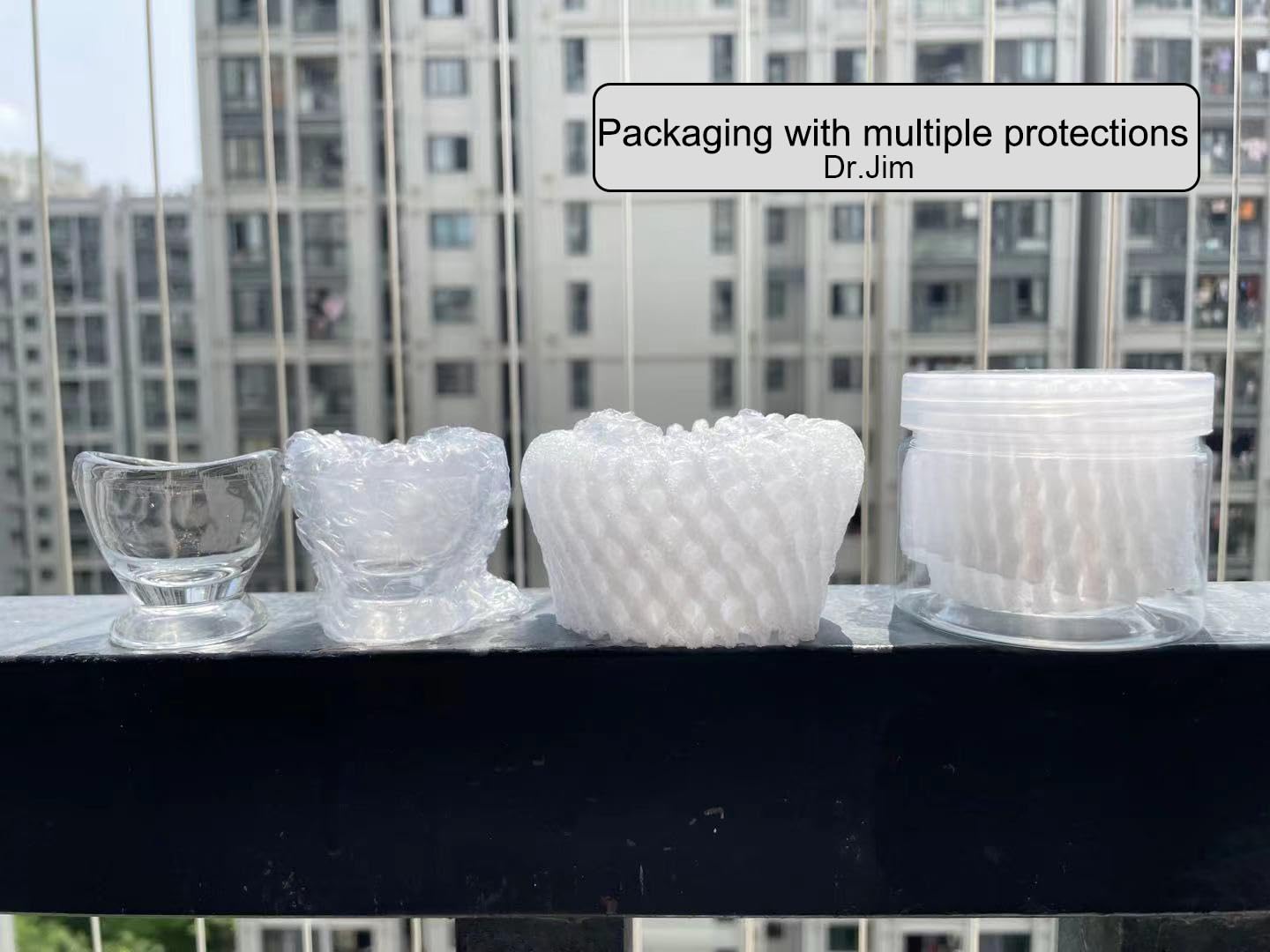 Dr.Jim Glass Eye Wash Cup for Eye Rinse,Cleansing with Storage Container