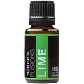 Natures Fusions Lime, 100% Pure and Natural Essential Oils, Undiluted, Therapeutic Grade for Aromatherapy and Topical Use, .5 F