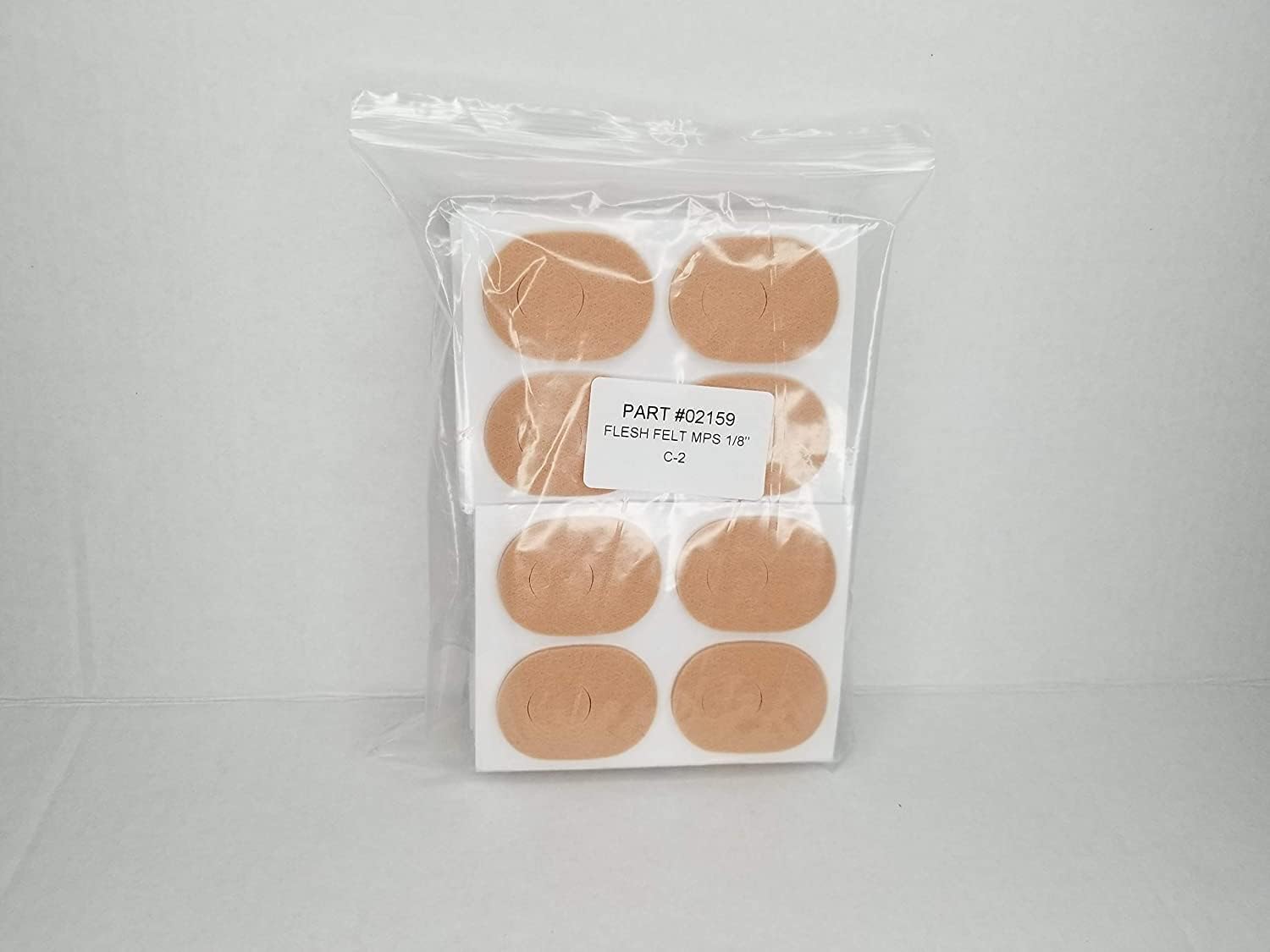Aetna Foot Products Felt Callus Pads - (Pack of 100) 1/8th in. Adhesive Oval Cushions, Medical Bandage for Foot Pain Relief, Bun