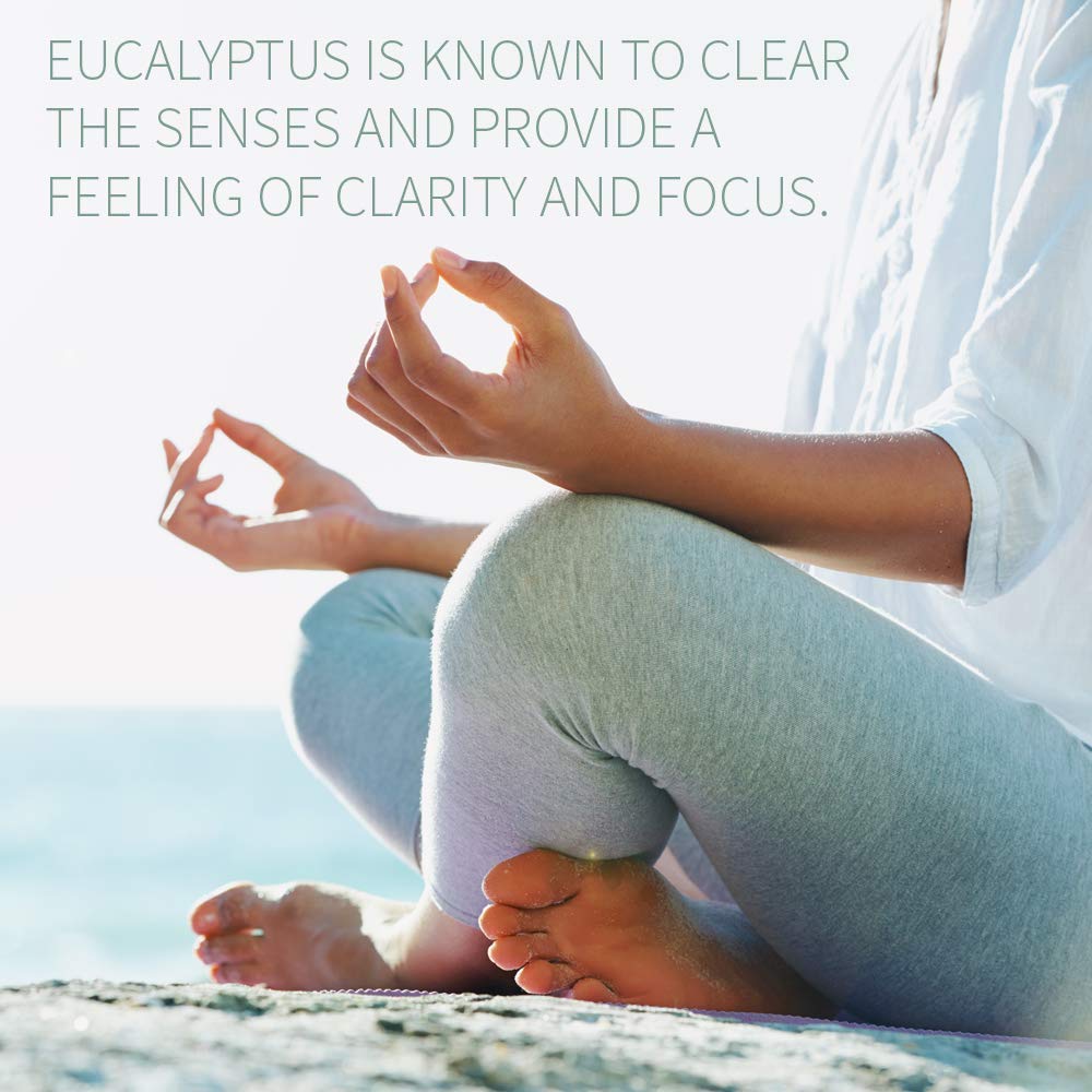 Garden of Life Essential Oil, Eucalyptus USDA Organic & Pure, Undiluted & Non-GMO for Diffuser, Aromatherapy, Meditation, Clarit