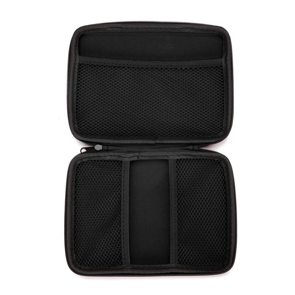 Jipemtra First Aid Hard Case Empty, First Aid Hard Case First Aid EVA Hard Red Medical Bag for Home Health First Emergency Respo
