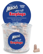 Macks Ultra Soft Foam Earplugs, 100 Pair - 33dB Highest NRR, Comfortable Ear Plugs for Sleeping, Snoring, Travel, Concerts, Stu
