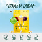 Kids Throat Soothing Lollipops by Beekeepers Naturals - Doctor Formulated Immune Support, Vitamin D & Honey, Under 2g Sugar, Cl
