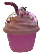 Bath and Body Works Purple Faceted Drink Cup Pocketbac Hand Sanitzer Holder