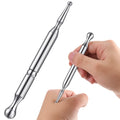 Stainless Steel Acupressure Bar Massage Pen Manual Acupressure Pen-Deep Tissue Massage Tool Relaxing Acupuncture Tools Massage T