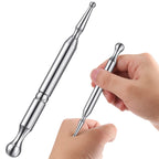 Stainless Steel Acupressure Bar Massage Pen Manual Acupressure Pen-Deep Tissue Massage Tool Relaxing Acupuncture Tools Massage T