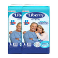 Liberty Eco Adult Diaper Pants, Large (L) 40 Count, Waist Size (75140Cm | 3055 Inches), Unisex, High Absorbency, Leak Proof, O