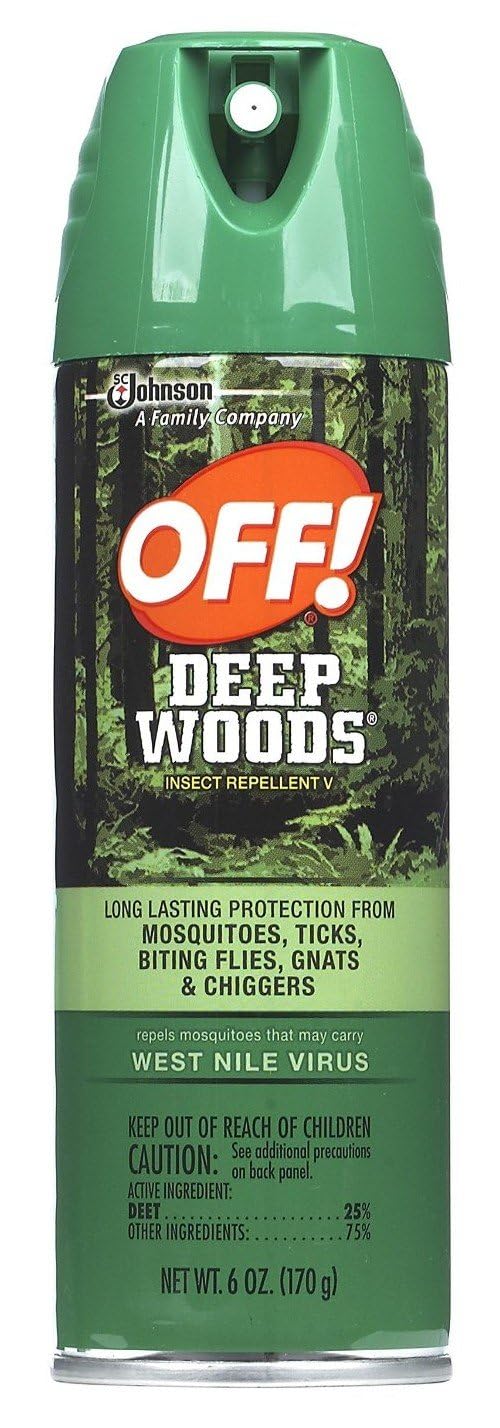 RaidOFF Off Deep Woods Insect Repellent 6oz (Pack of 3)
