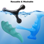 hautllaif Manual Trigger Point Massage Tool and Thumb Saver for Full Body Deep Tissue Massage, Set Include 1 Green Thumb Protect