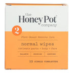 The Honey Pot Normal Intimate Travel Daily Wipes 15 count Pack