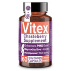 Intimate Rose Vitex Chasteberry Supplement for Women, 1000 mg - Chaste Tree Berry for Hormone Balance, Fertility & PMS Support, 